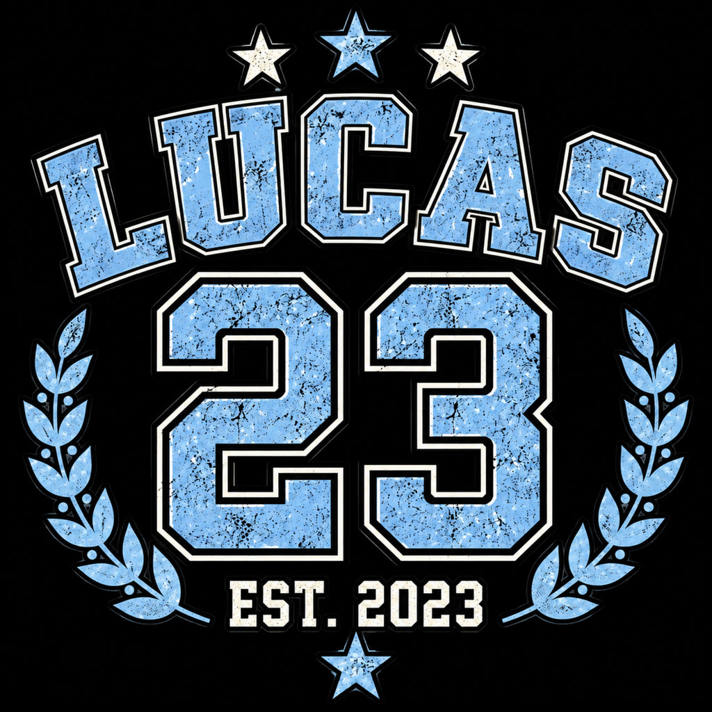 Camiseta Infantil Personalizada con Nombre y Número