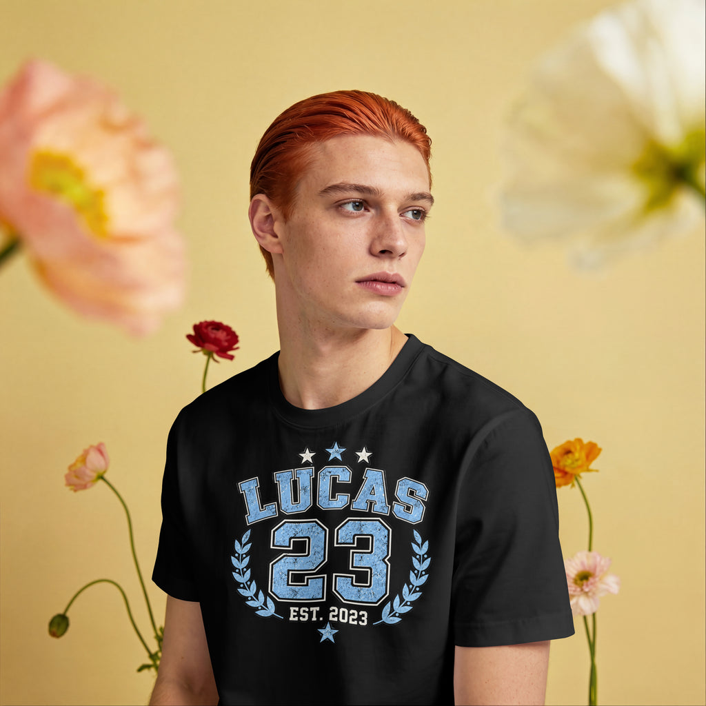 Camiseta personalizada nombre y número