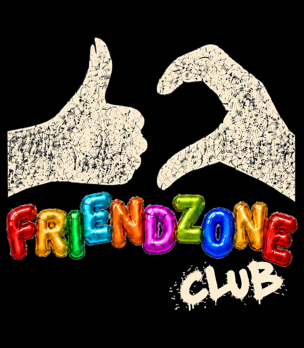 Sudadera Friendzone Club unisex