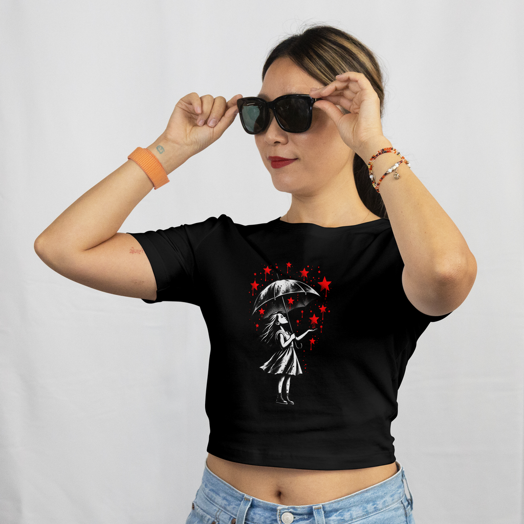 Camiseta Red Stars negra unisex