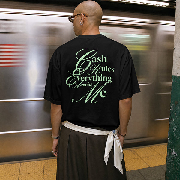 Camiseta Cash Rules Everything Around Me