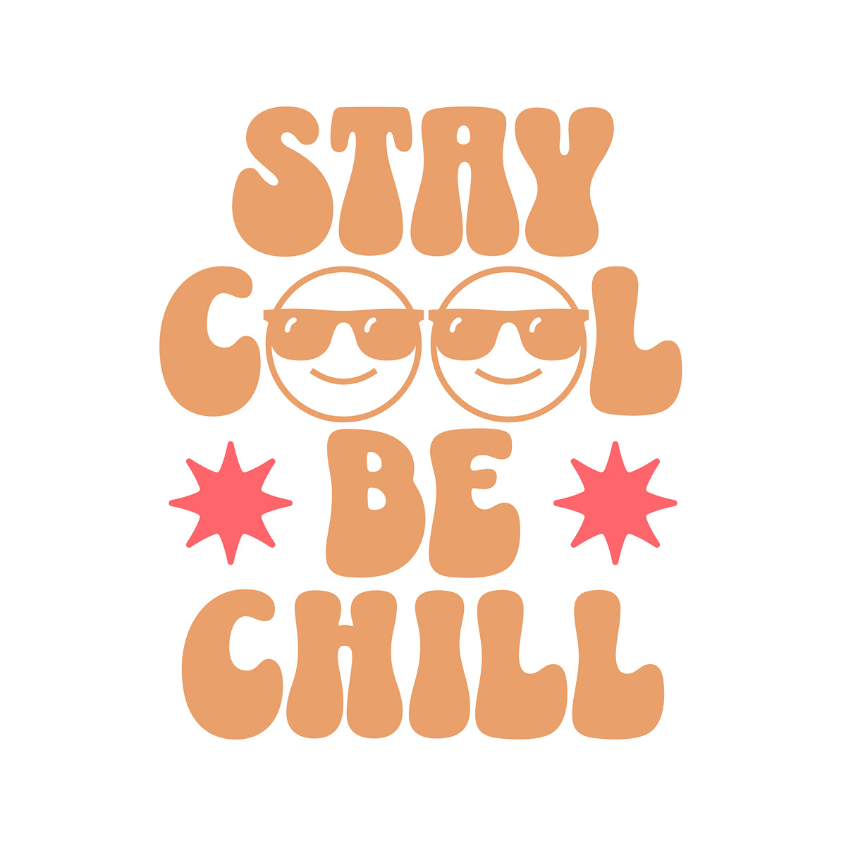 Camiseta Stay Cool Be Chill