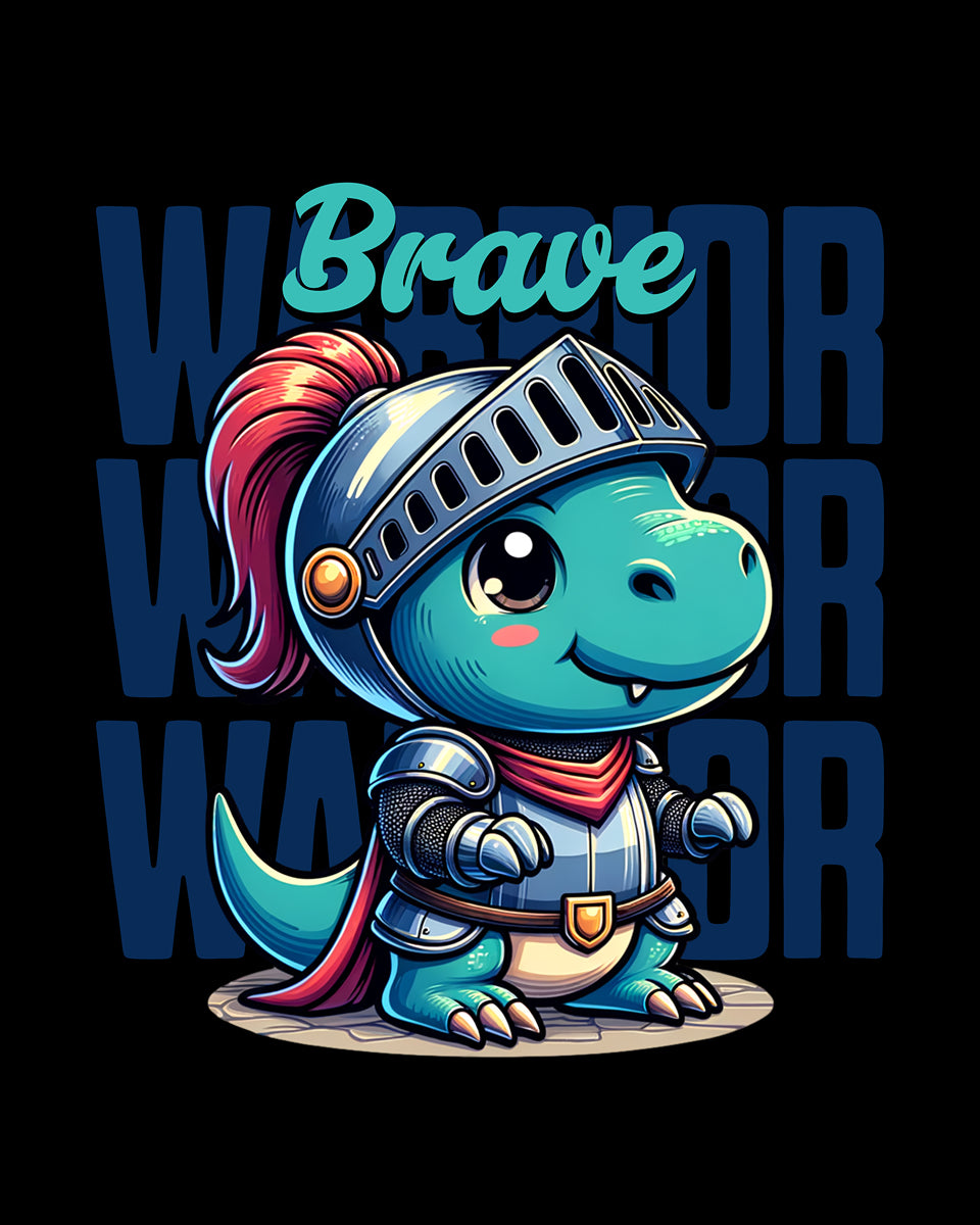 Camiseta Infantil Brave Warrior
