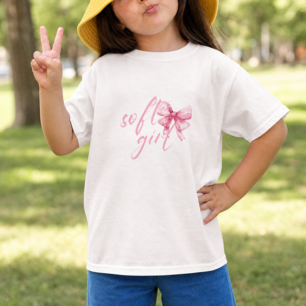 Camiseta Infantil Soft Girl