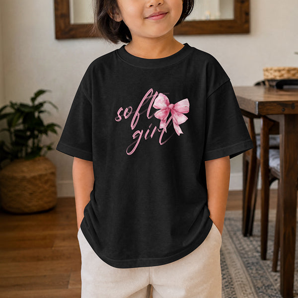 Camiseta Infantil Soft Girl