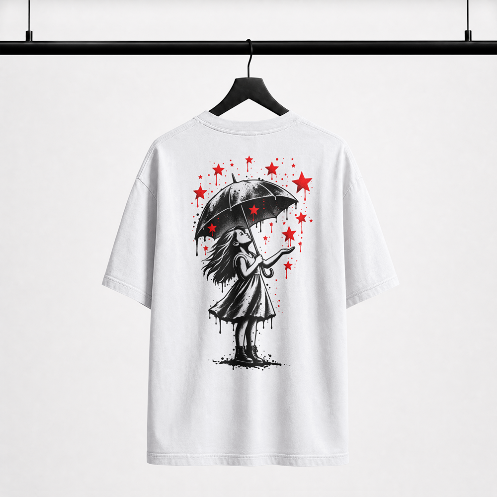 Camiseta Back Star Girl unisex