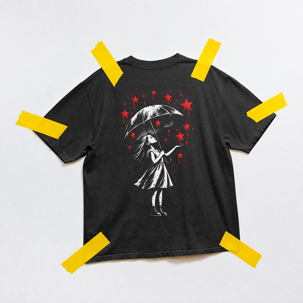 Camiseta Back Star Girl unisex