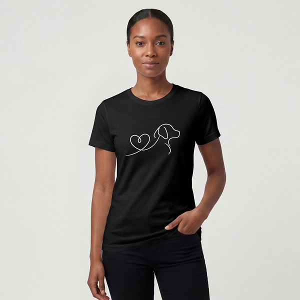 Camiseta Love Dog Line unisex