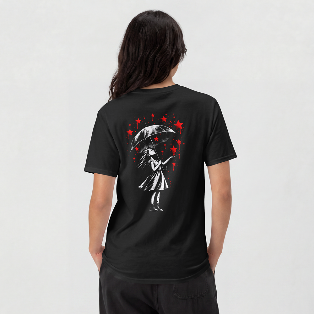 Camiseta Back Star Girl unisex