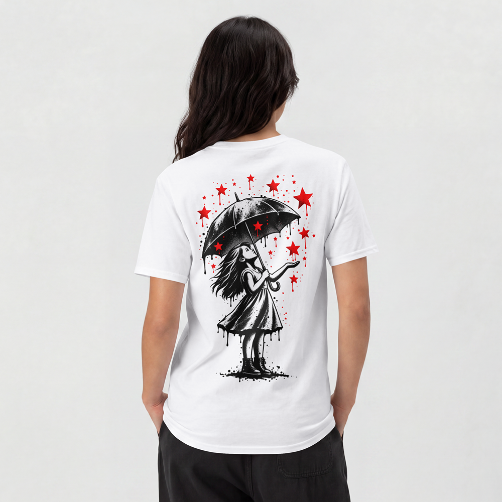 Camiseta Back Star Girl unisex