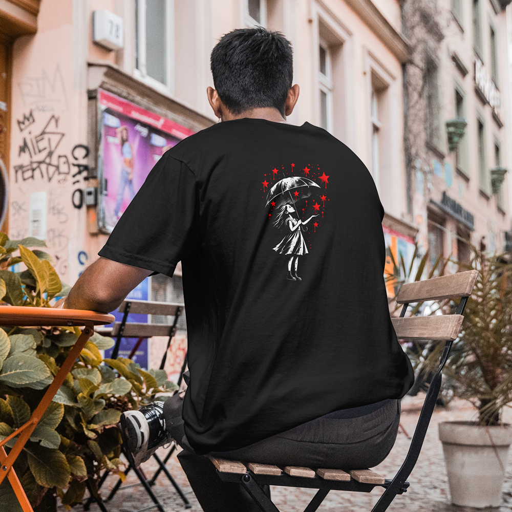 Camiseta Back Star Girl unisex