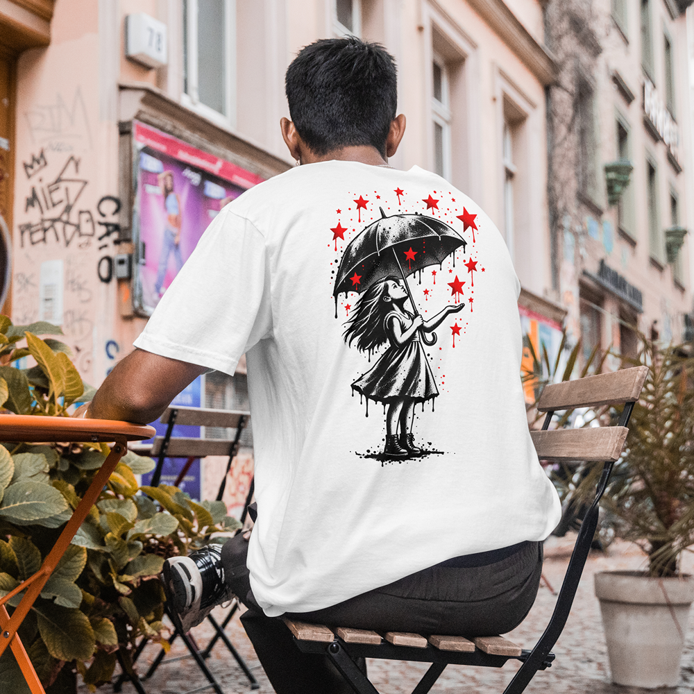 Camiseta Back Star Girl unisex