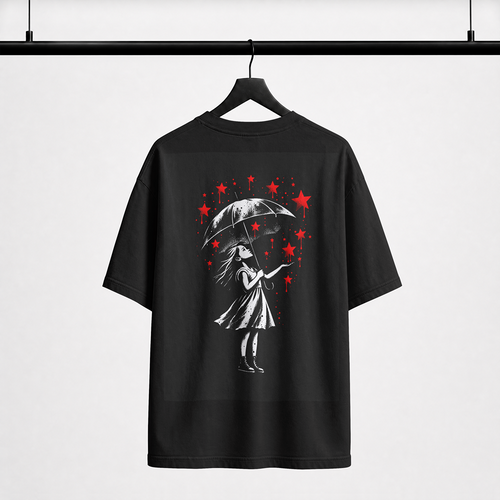 Camiseta Back Star Girl unisex
