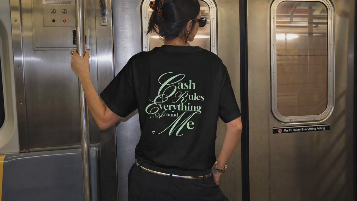 Camiseta Cash Rules Everything Around Me