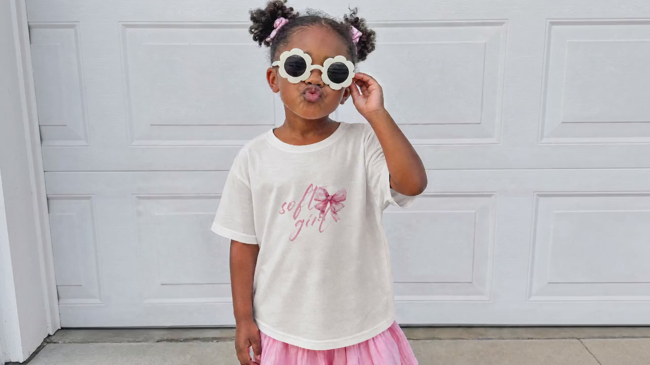Camiseta Infantil Soft Girl