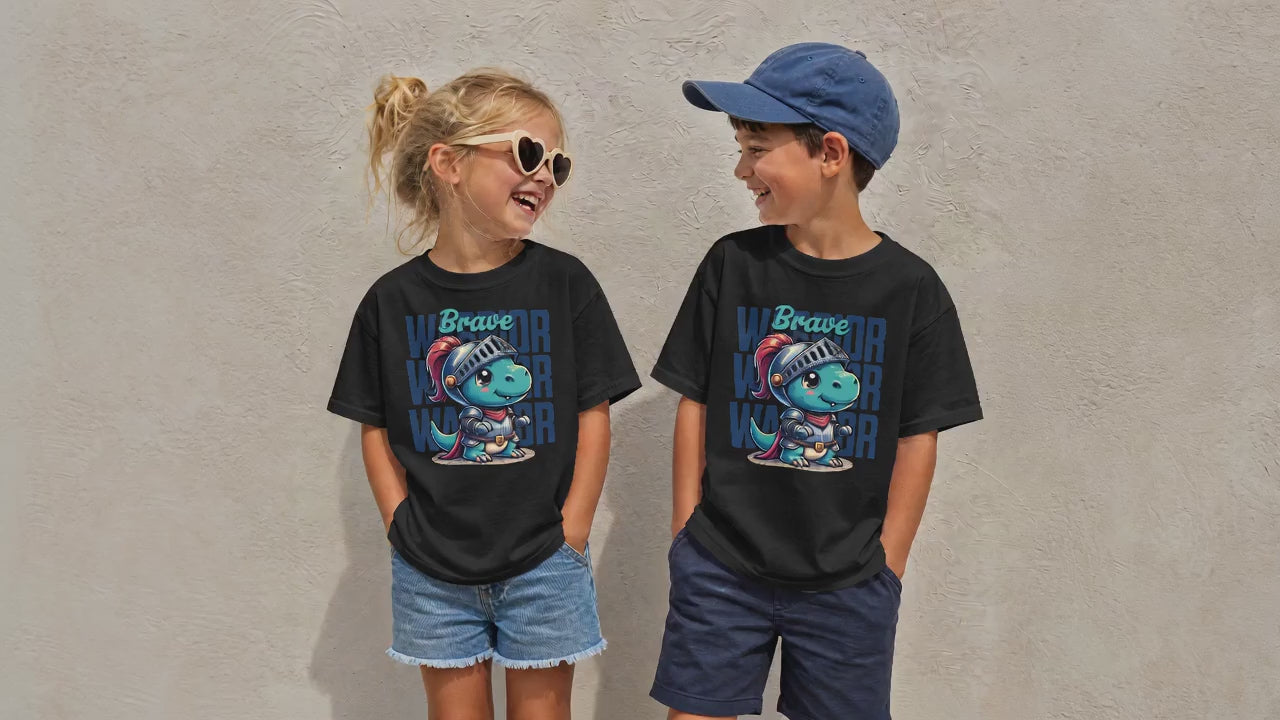 Camiseta Infantil Brave Warrior